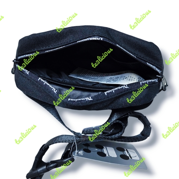DISNEYLAND MINI BLACK FANNY PACK EAR HOLDER - Picture 4 of 10